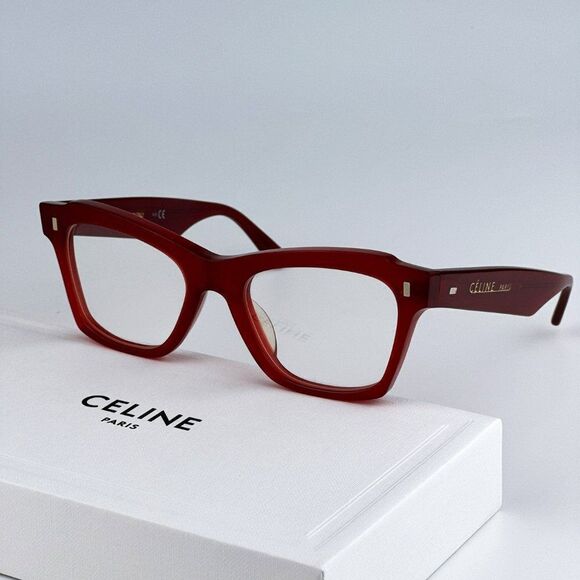 NEW Celine CL40058I 066Red Butterfly Women Eyeglasses CL 40058I